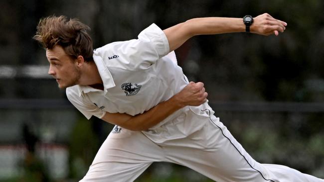 Xavier Crone in action for Carlton. Picture: Andy Brownbill