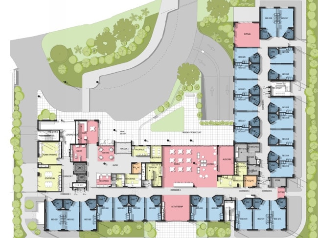 Opal Toukley Floor plan.