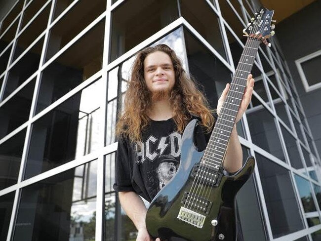 Sebastian Webber has enrolled in the new Bachelor of Music course at USQ Springfield.