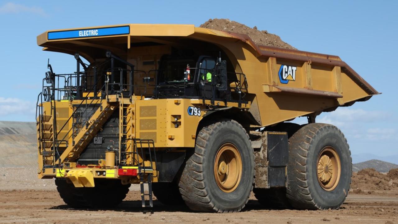 BHP and Rio Tinto are moving to transform their haul truck fleets to battery-electric. Picture: Supplied