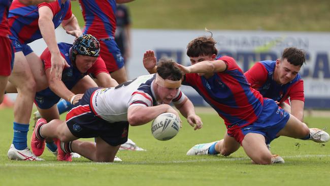 Duncan Gatt-Smith crossed for a try. Picture: Sue Graham