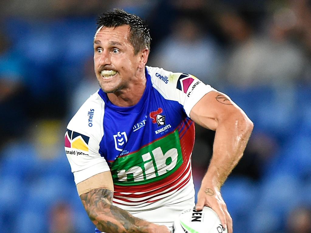 Will Warbrick of the Storm scores a try during the NRL Round 12 match  between the Redcliffe Dolphins and the Melbourne Storm at Suncorp Stadium  in Brisbane, Saturday, May 20, 2023. (AAP