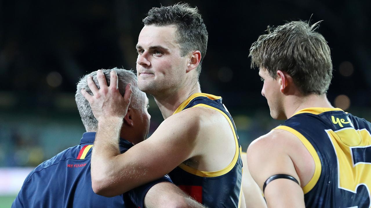 Adelaide Crows pair Brad Crouch, Tyson Stengle cop AFL 