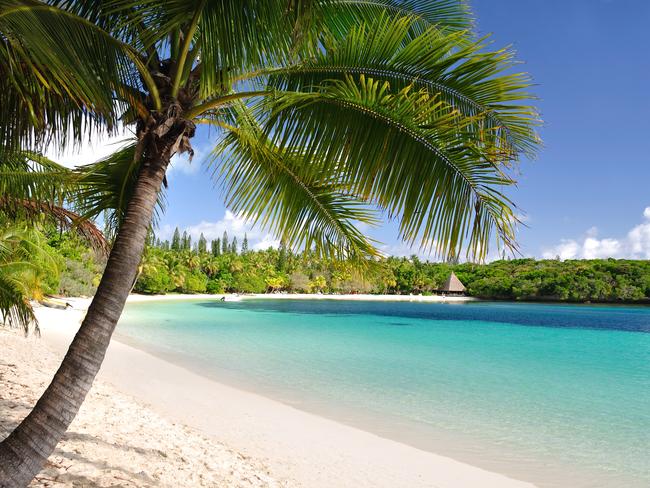 New Caledonia has stunning white beaches and turquoise lagoons.