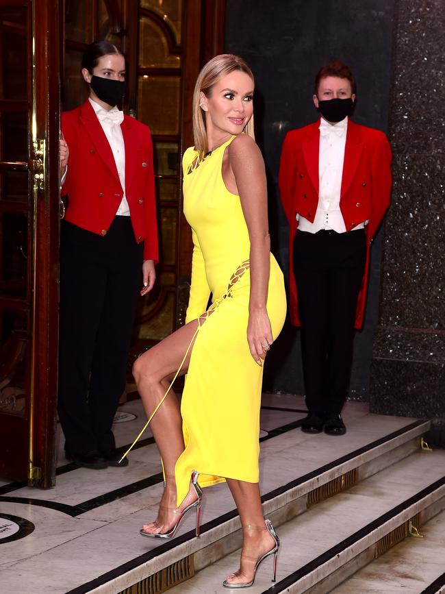 Amanda Holden attends the Britain's Got Talent Auditions at the London Palladium on January 18, 2022. (Photo by Eamonn M. McCormack/Getty Images)