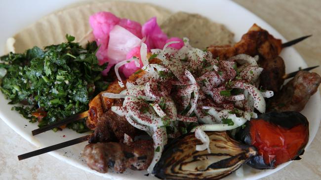 Southwest Sydney’s favourite Middle Eastern food — Frank’s Lebanese, Fairfield. Picture: Jonathan Ng