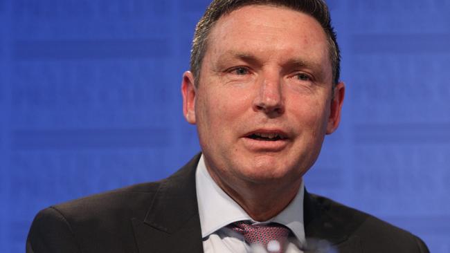 Managing Director of Australian Christian Lobby, Lyle Shelton at the National Press Club in Canberra. Picture: Gary Ramage