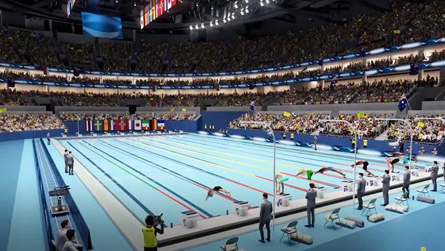 Brisbane Arena will host swimming and water polo events during the 2032 Games.