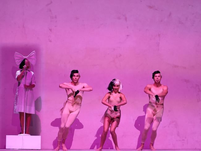 Dance like no one is watching at Sia’s stadium shows. Picture: Getty