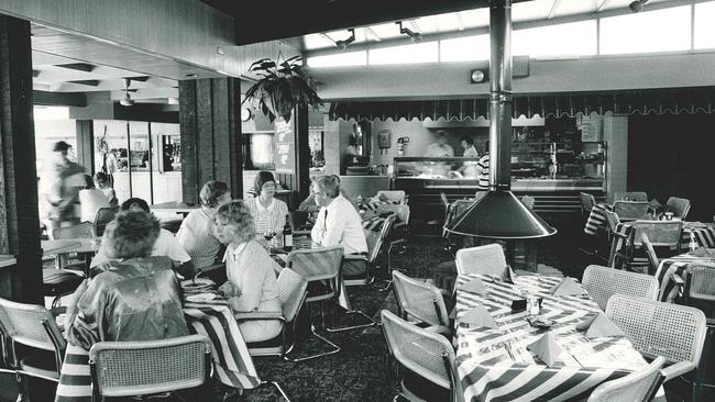 The bistro in 1979. Picture: Bayfields