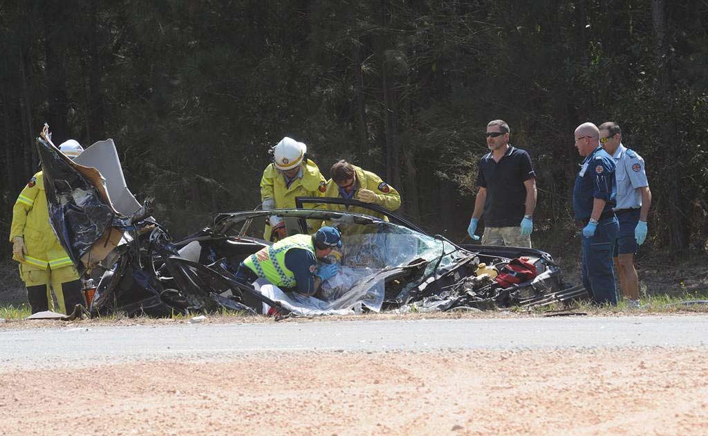 Two Killed In Horrific Crash The Courier Mail