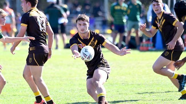 Padua Vs St Patrick'ss College AIC First XIII rugby league. Saturday July 22, 2023. Picture, John Gass