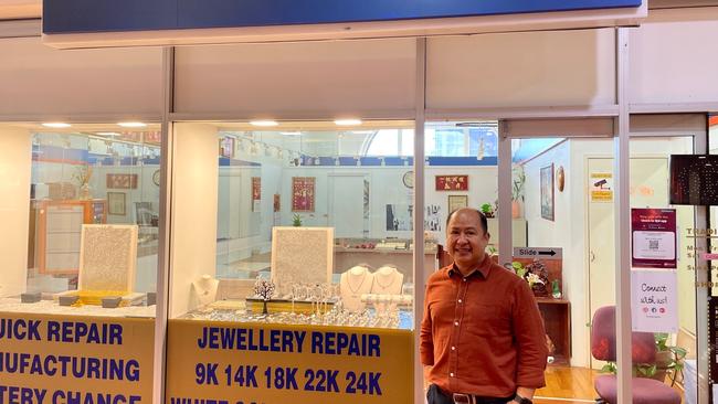 NTP Jewellery store owner Thanh Ngoc Nguyen.