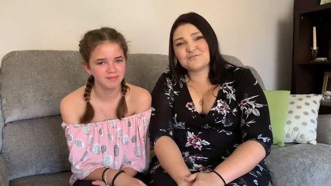 Brave Mikayla Wickett saved her step-mum Diana's life. 