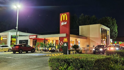 The incident happened at McDonald's Taren Point about 6pm on August 11, 2023. Picture: Google Maps