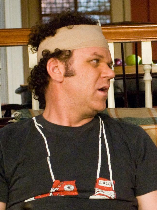 John C. Reilly in film Step Brothers playing Dale Dobac. Picture: Supplied