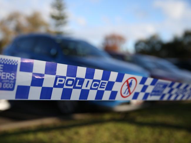 MELBOURNE, AUSTRALIA- NewsWire Photos June 25 2022,  Generic View of Police line tape at a crime scene.Picture: NCA NewsWire /Brendan Beckett