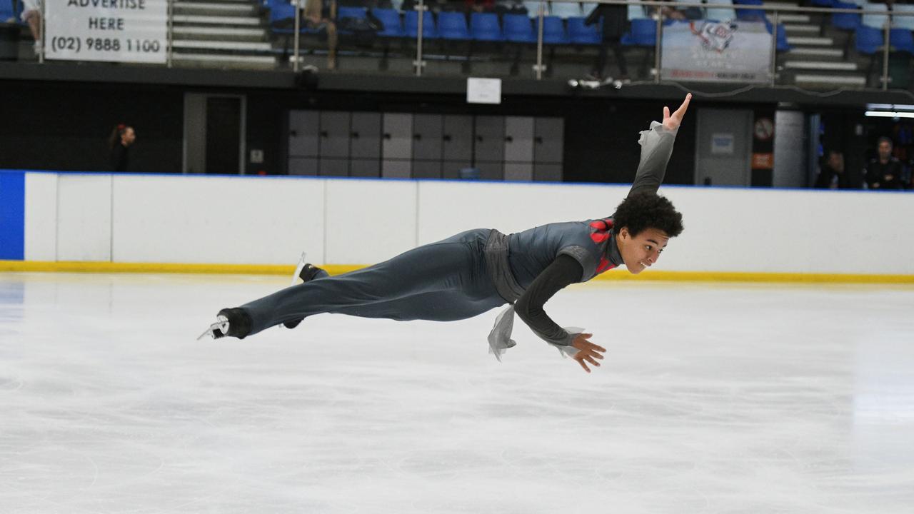 2022 Queensland Figure Skating Championships at Boondall Iceworld Darian Kaptich, the Shimogaki