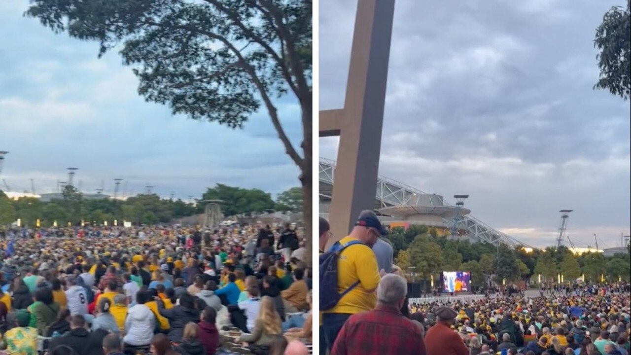 Absolute scenes at Sydney Olympic Park. Picture: Maddie Date/Twitter