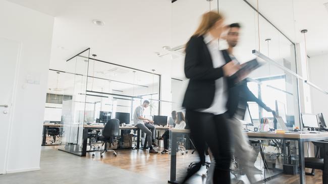 Men are being promoted at nearly twice the rate of women in Australian workplaces, new research has found. Picture: iStock