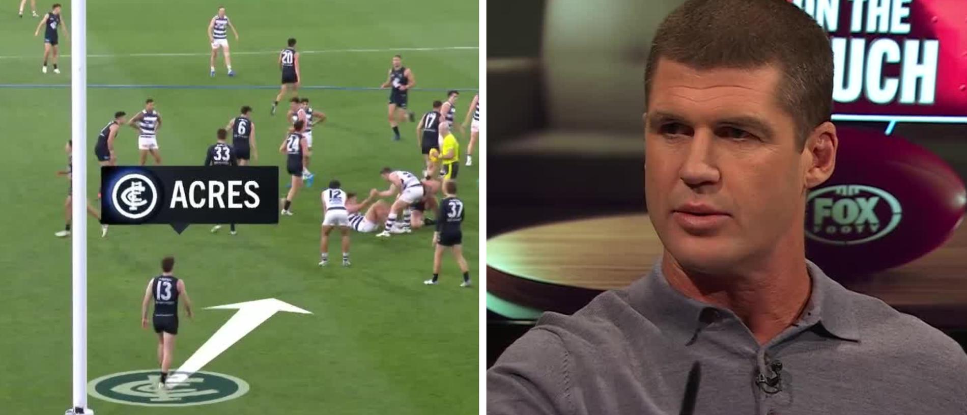 Carlton's defensive efforts were lambasted by Jonathan Brown On the Couch.