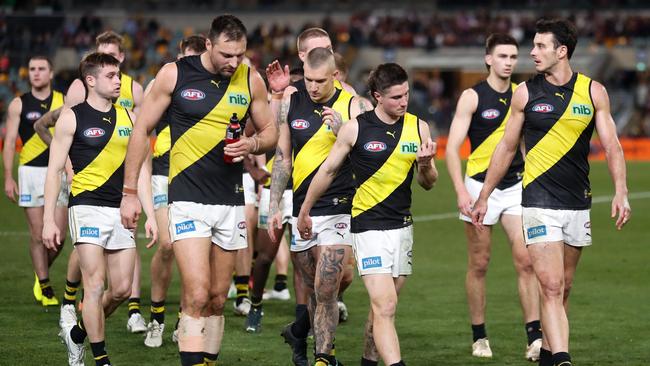 Malthouse thinks the Tigers might drop out of the top eight in 2023. Picture: Getty Images