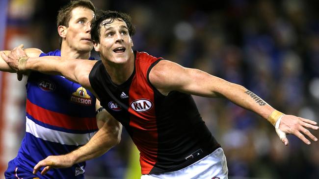 Round 18: Western Bulldogs v Essendon AFLR1814 Picture:Wayne Ludbey Jake Carlisle