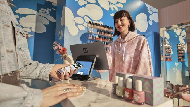 Square will introduce Afterpay payments at its point of sales system across Australia and the US on Wednesday. Picture: Supplied