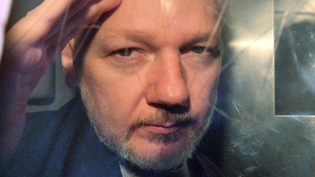 Julian Assange decided not to attend the court on Monday because of health reasons. Picture: AFP