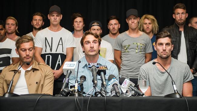 AFLPA/Essendon presser