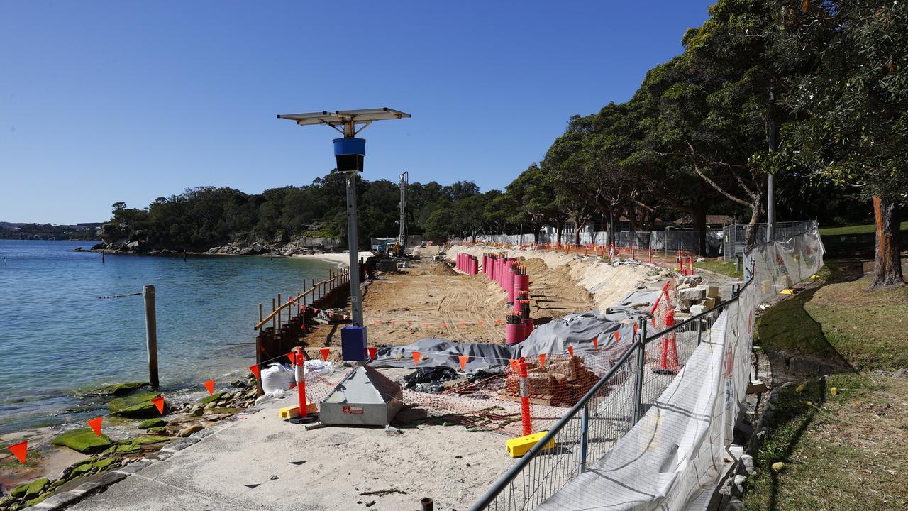 Construction at the site rumbles on. Picture: Richard Dobson