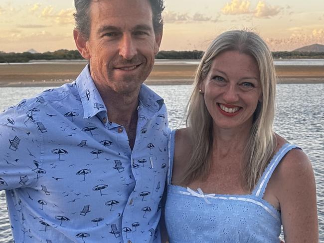 Ann Wason Moore with her husband Michael.
