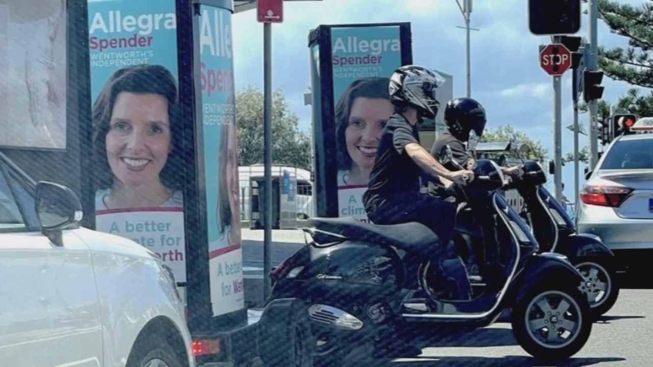 Independent candidate utilises a 'fleet of motorbikes' to spruik climate message