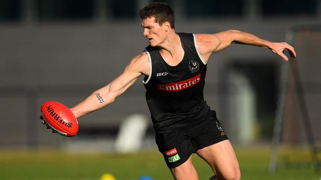 Brody Mihocek on the training track. Picture: Getty