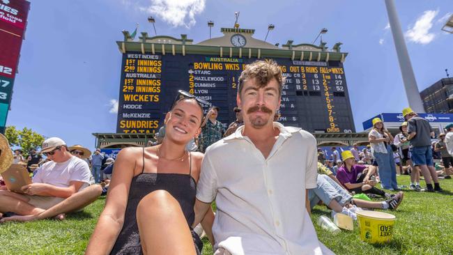 Australia vs West Indies at Adelaide Oval on January 17. Picture: Ben Clark