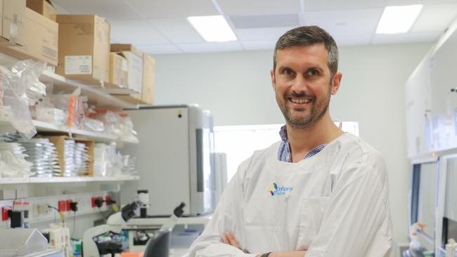 Doherty Institute laboratory head Dr Daniel Utzschneider. Picture: Supplied