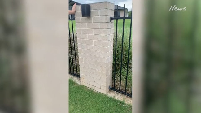 ‘Defective’ fence at Wade Hunt's property