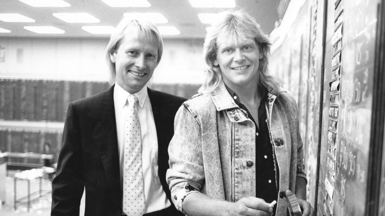 Australian singer John Farnham and his long-time friend and manager, the late Glenn Wheatley.