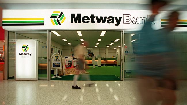 Metway Bank branch at Lutwyche shopping centre in 1998.