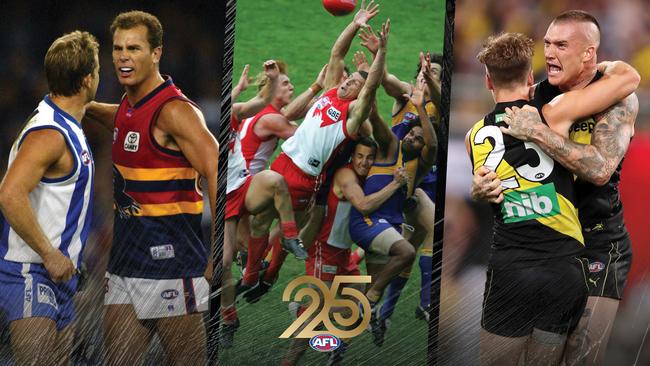 AFL 25: The greatest moments of the century.