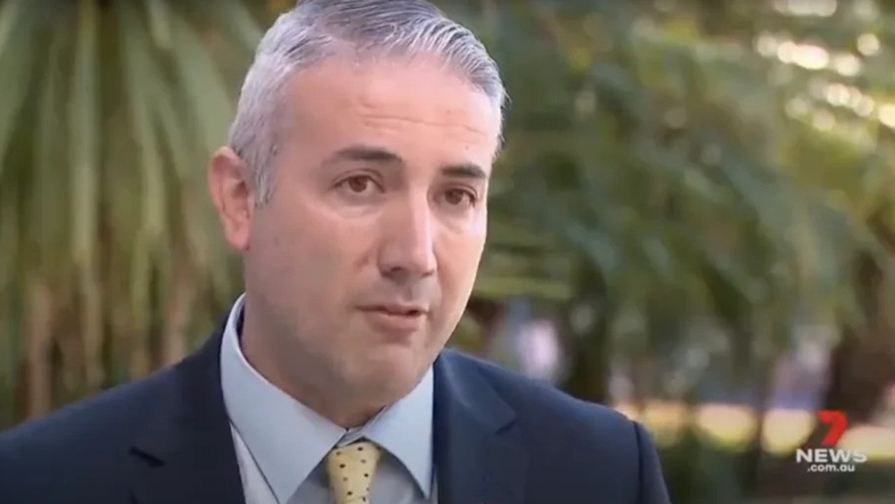 Cumberland City Councillor Steve Christou. Picture: 7News