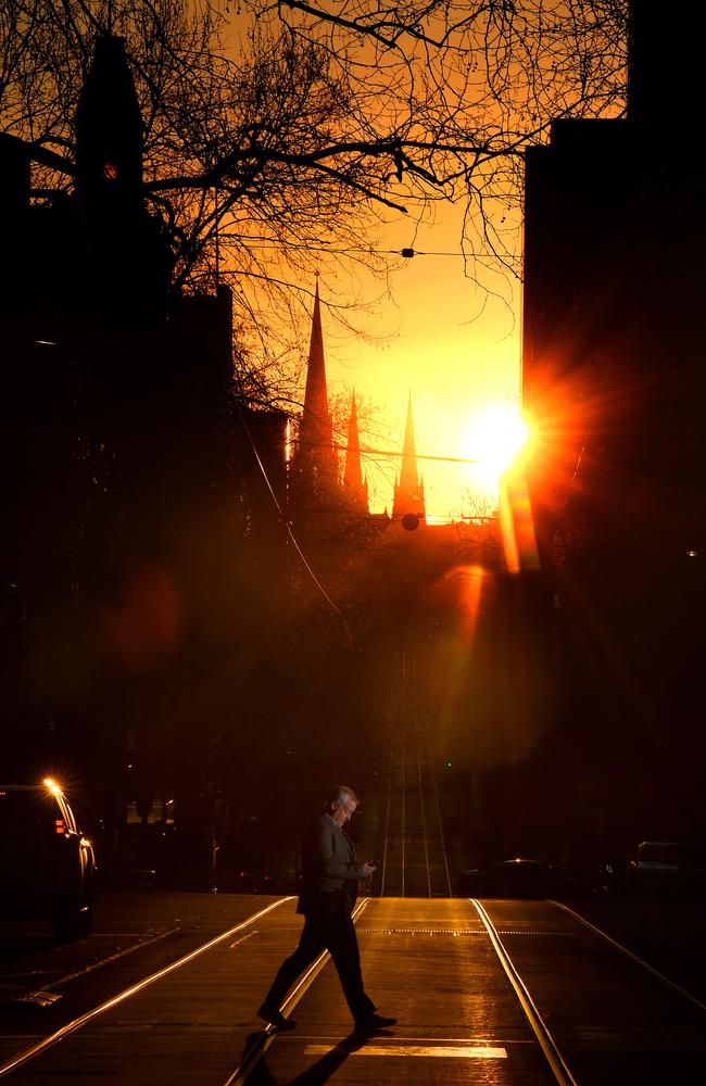 The sun shines down on our fair city. Picture: Nicole Garmston