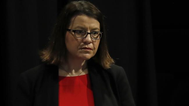 Health Minister Jenny Mikakos said she felt ‘unlucky’ that a pandemic had befallen her time in the portfolio. There’s a tin-eared misunderstanding here. Picture: Getty Images