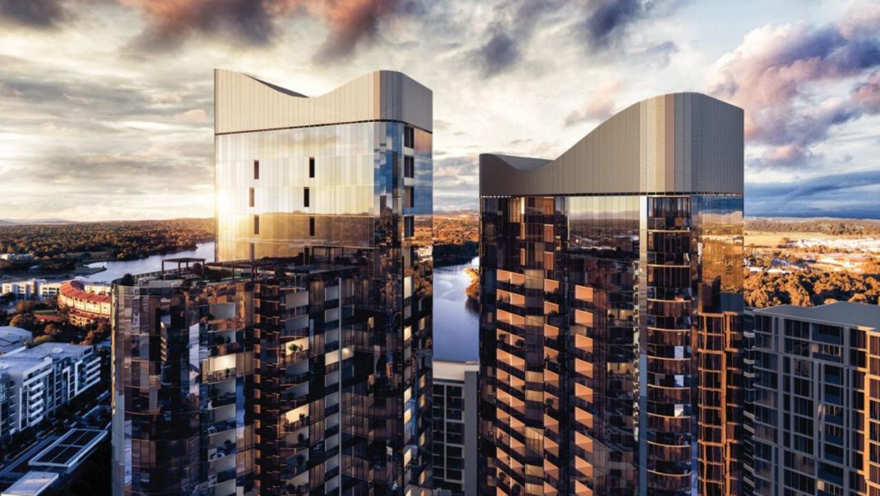 Under the new Bricklet Homebuyer scheme purchasers can buy into High Society in Belconnen in Canberra, where apartment prices start at $654,900. Picture: Supplied