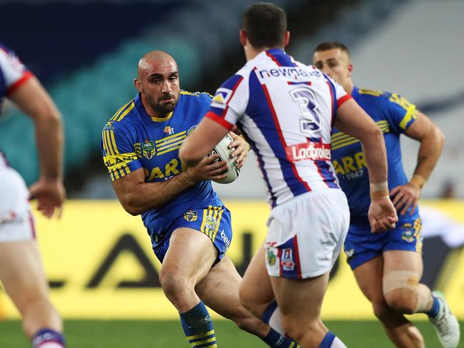 Tim Mannah says losing to the Knights was a ‘slap in the face’. Picture: Brett Costello