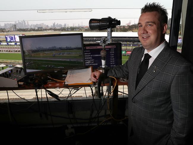 Matt Hill has made a seamless transition to calling AFL on Fox Footy. Picture: Michael Klein
