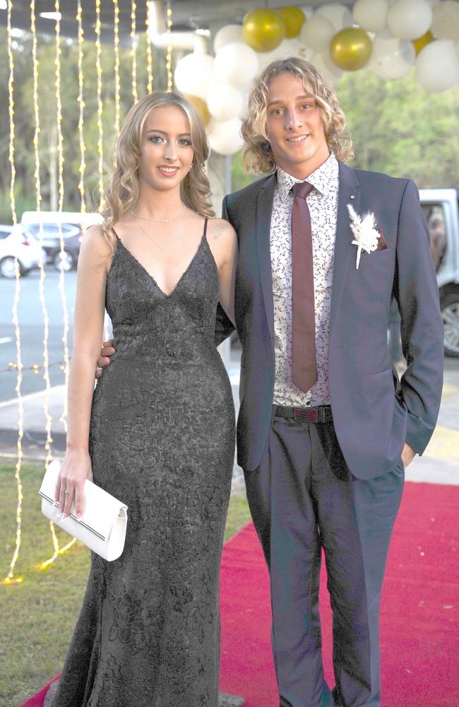 Students at the Coolum State High School formal 2023. Picture: contributed