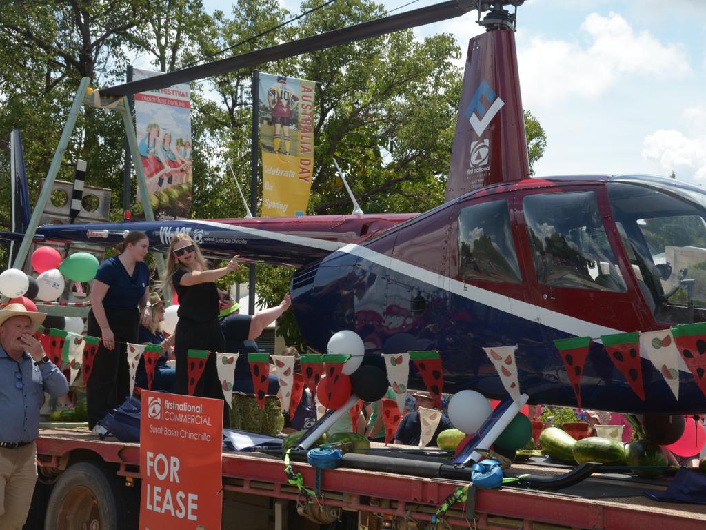 Thousands were in attendance at the Melon Fest parade