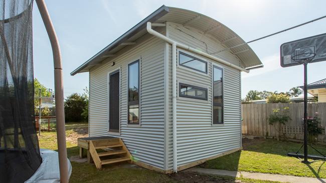 The Kids Under Cover’s Studio Program provides relocatable one- or two-bedroom studios for family backyards for young people. Picture supplied