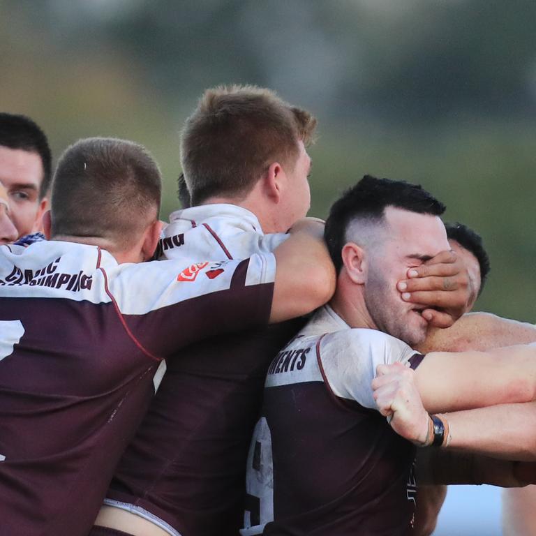 Jordan Scott (Burleigh Bears) - Photo SMPIMAGES.COM / Newscorp - 21st September 2019 - Action from the 2019 Queensland Rugby League (QRL) Gold Coast Rugby League A-Grade Grand Final played between Burleigh Bears v Southport Tigers. Burleigh Bears ran out winners.